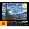 image:imageRoseArt  Kodak Premium Masters  A Sunday Afternoon on The Island of La Grand Jatte by Georges Seurat  2000 Piece Jigsaw Puzzle for AdultsThe Starry Night By Vincent Van Gogh