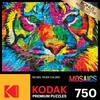 image:imageRoseArt  Kodak Premium Mosaics  Rainbow Tiger  750 Piece Jigsaw Puzzle for AdultsRainbow Tiger