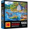 image:imageRoseart  Kodak Premium  Vintage Haberdashery  1000 Piece Jigsaw Puzzle for AdultsLake Swimming