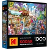 image:imageRoseArt  Kodak Premium  City Street Fair  1000 Piece Jigsaw Puzzle for Adults Vibrant Vendors Artwork  Made in USACity Street Fair