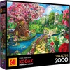 image:imageRoseArt  Kodak Premium  Spring Garden 2000 Piece Jigsaw Puzzle Alice in Wonderland Puzzle for Adults