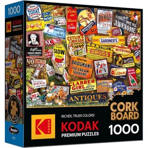 image:imageRoseArt  Kodak Cork  The Coffee Shop  1000 Piece Jigsaw Puzzle for AdultsAntique Signs