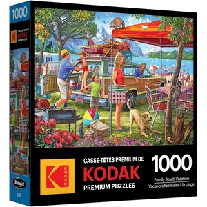 image:imageRoseArt  Kodak Premium  Assos Village  1000 Piece Jigsaw Puzzle for AdultsFamily Beach Vacation