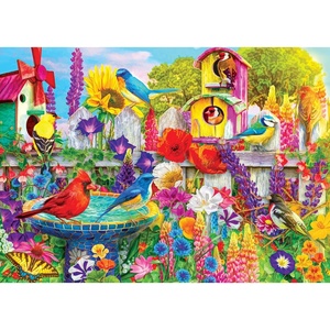 image:imageRoseArt  Kodak Premium  Vintage Toy Box  3000 Piece Jigsaw Puzzle for AdultsBird Bath Garden