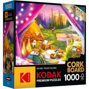image:imageRoseArt  Kodak Premium Cork  Open for Business  1000 Piece Jigsaw Puzzle for AdultsGlamping