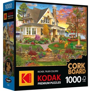 image:imageRoseArt  Kodak Premium Cork  Open for Business  1000 Piece Jigsaw Puzzle for AdultsLakeside Home