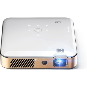 image:imageKODAK Luma 500 Mini Projector  150 ANSI Lumens  Outdoor Movie amp TV Projector for Backyard amp Camping  Compatible with Google TV amp Chromecast Display NetflixCertified  2Hour EcoMode BatteryWhite