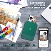 image:imageZink KODAK Smile Instant Digital Bluetooth Printer for iPhone amp Android  Edit Print amp Share 2x3 Zink Photos w Smile App Black WhiteGreen