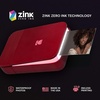 image:imageZink KODAK Smile Instant Digital Bluetooth Printer for iPhone amp Android  Edit Print amp Share 2x3 Zink Photos w Smile App Black WhiteRed