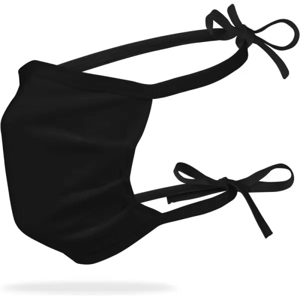 Gildan Adult Reusable 3-Layer Tie-On Face Mask )