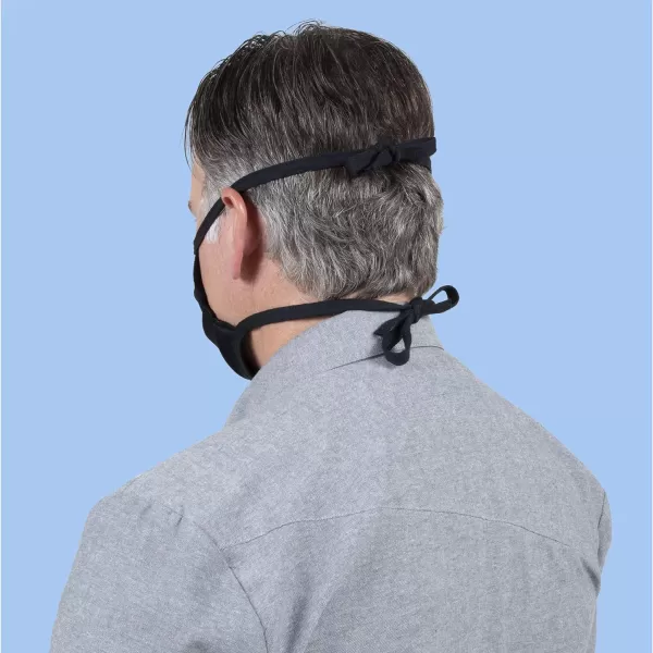 Gildan Adult Reusable 3-Layer Tie-On Face Mask )