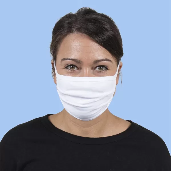 Gildan Adult Reusable 3-Layer Tie-On Face Mask )
