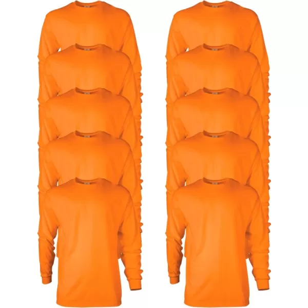 10 Safety Orange (10-pack)