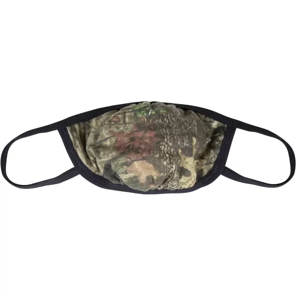 Gildan Adult &amp; Youth Reusable 2-Layer Cotton Face Mask  Mossy Oak Break-up Infinity )