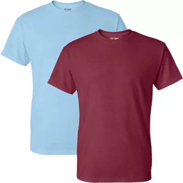 Lightblue/Maroon