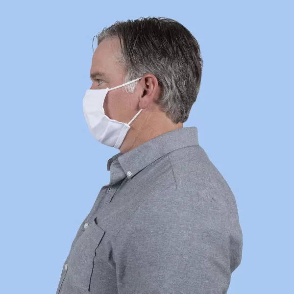 Gildan unisex-adult Reusable 3-layer Ear Loop Face Mask 
