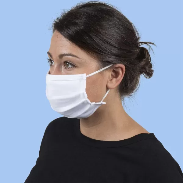 Gildan unisex-adult Reusable 3-layer Ear Loop Face Mask 