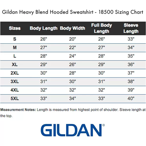 2 Pack - Gildan - Heavy Blend Hooded Sweatshirt - 18500