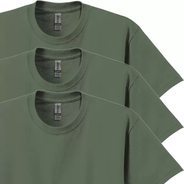 Gildan Adult Ultra Cotton T-shirt, Style G2000, Multipack)