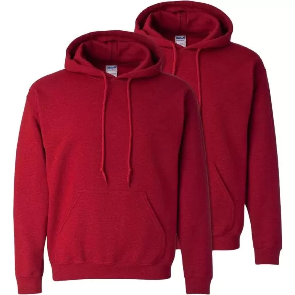 2 Pack - Gildan - Heavy Blend Hooded Sweatshirt - 18500