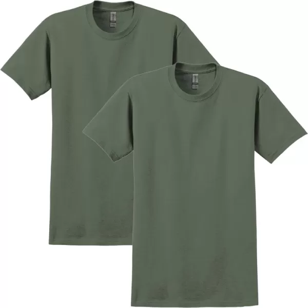 Gildan Adult Ultra Cotton T-shirt, Style G2000, Multipack)