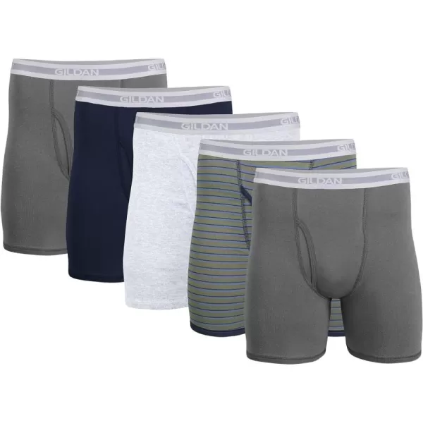 Gildan Men's Underwear Boxer Briefs, Multipack
