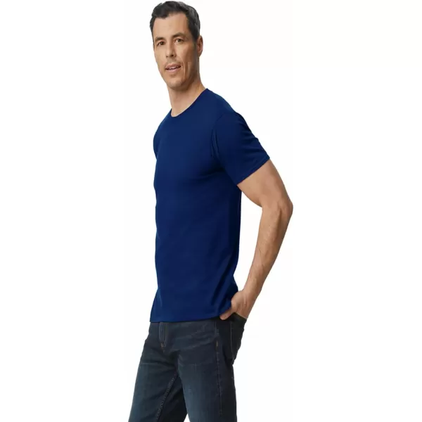 Gildan Unisex-Adult Softstyle Cotton T-Shirt, Style G64000, Multipack)