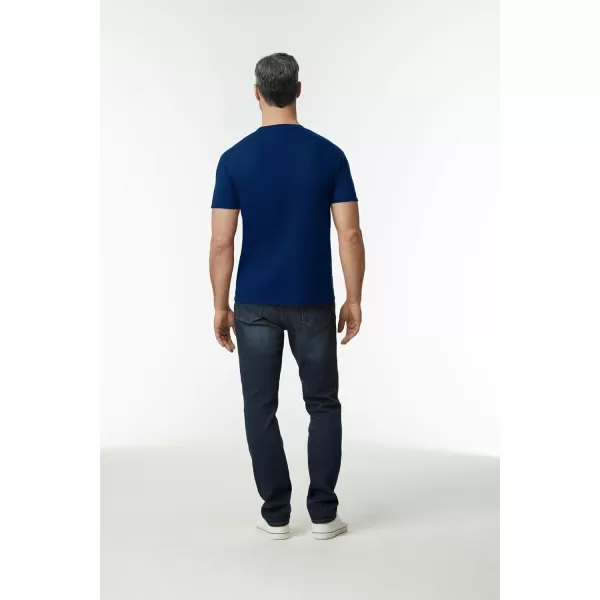 Gildan Unisex-Adult Softstyle Cotton T-Shirt, Style G64000, Multipack)