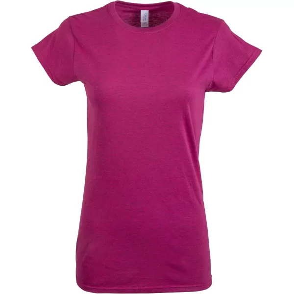 Gildan Women's Softstyle Cotton T-Shirt, Style G64000L, Multipack)