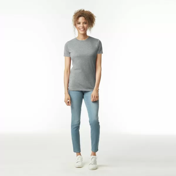Gildan Women's Softstyle Cotton T-Shirt, Style G64000L, Multipack)