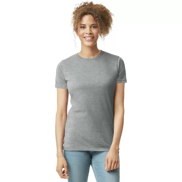 Gildan Women's Softstyle Cotton T-Shirt, Style G64000L, Multipack)