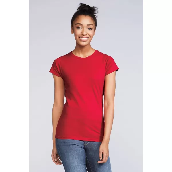Gildan Women's Softstyle Cotton T-Shirt, Style G64000L, Multipack