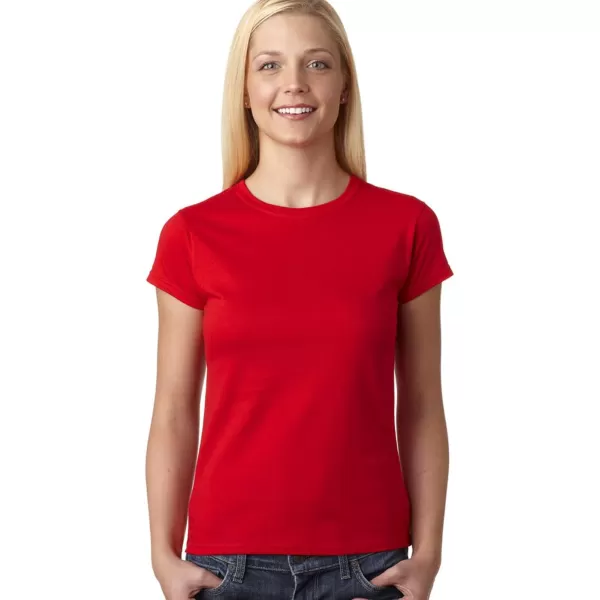 Gildan Women's Softstyle Cotton T-Shirt, Style G64000L, Multipack)