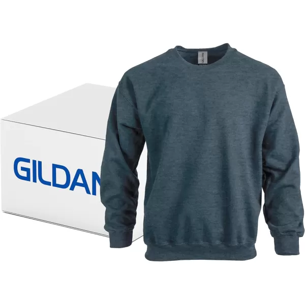 Gildan unisex-adult Fleece Crewneck Sweatshirt, Style G18000, Multipack)