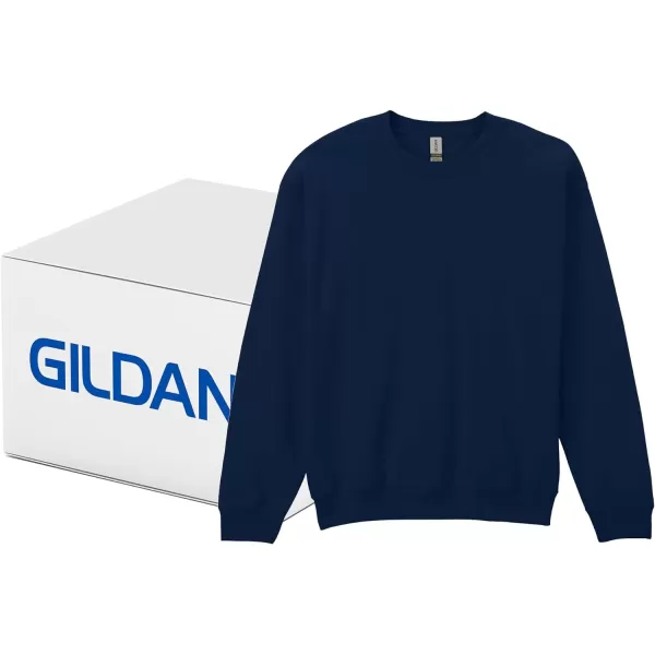 Gildan unisex-adult Fleece Crewneck Sweatshirt, Style G18000, Multipack)