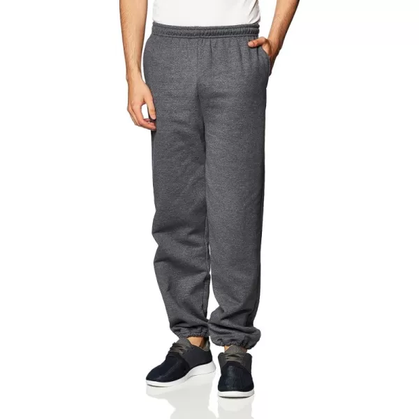 Gildan Unisex-Adult Fleece Elastic Bottom Sweatpants With Pockets, Style G18100