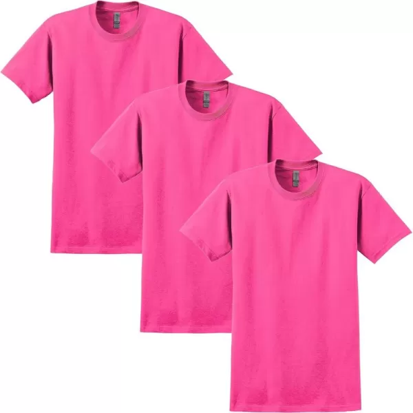 Gildan Unisex-Adult Ultra Cotton T-Shirt, Style G2000, Multipack)