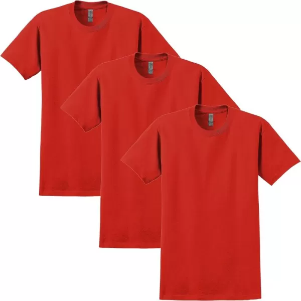 Gildan Unisex-Adult Ultra Cotton T-Shirt, Style G2000, Multipack)
