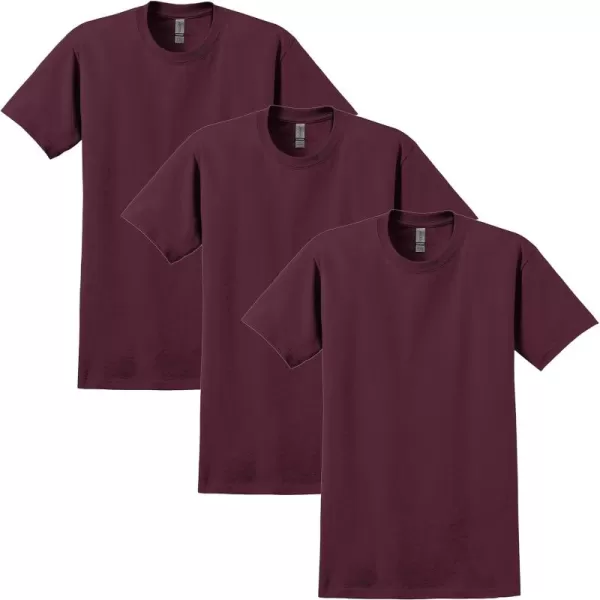 Gildan Unisex-Adult Ultra Cotton T-Shirt, Style G2000, Multipack)