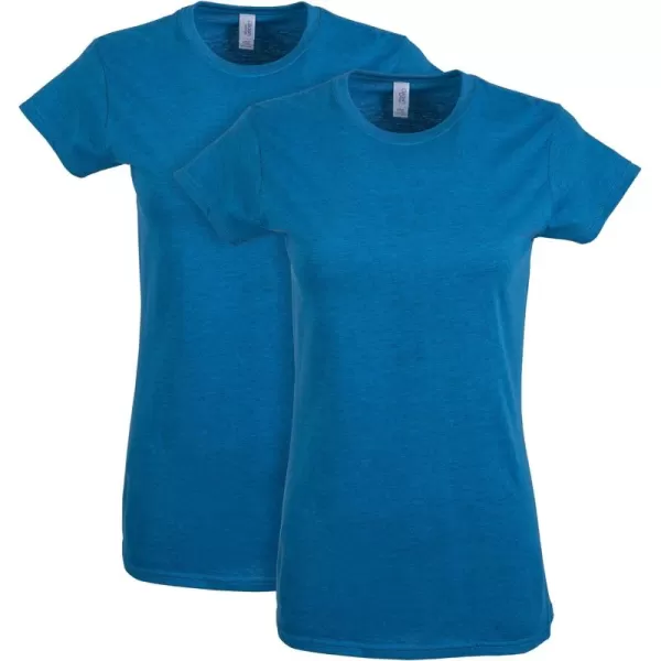 Gildan Women's Softstyle Cotton T-Shirt, Style G64000L, Multipack)