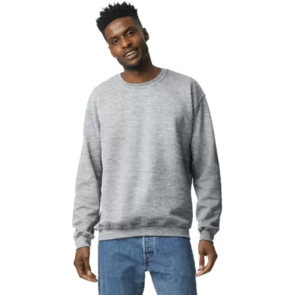 Gildan unisex-adult Fleece Crewneck Sweatshirt, Style G18000, Multipack)