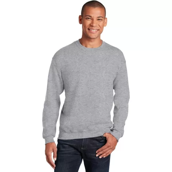 Gildan unisex-adult Fleece Crewneck Sweatshirt, Style G18000, Multipack)