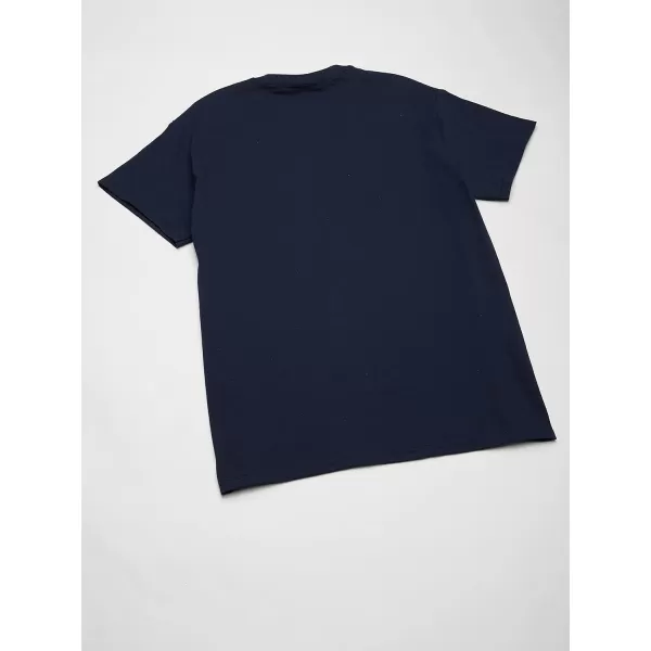 Gildan UnisexAdult Ultra Cotton TShirt With Pocket Style G2300 2PackNavy
