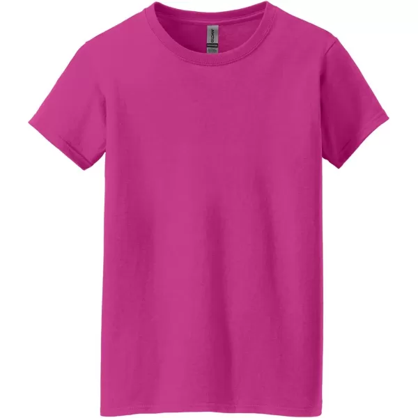 Gildan Womens Heavy Cotton TShirt Style G5000L 2PackHeliconia