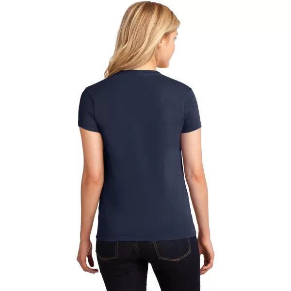 Gildan Womens Heavy Cotton TShirt Style G5000L 2PackNavyWhite