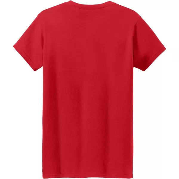 Gildan Womens Heavy Cotton TShirt Style G5000L 2PackRed