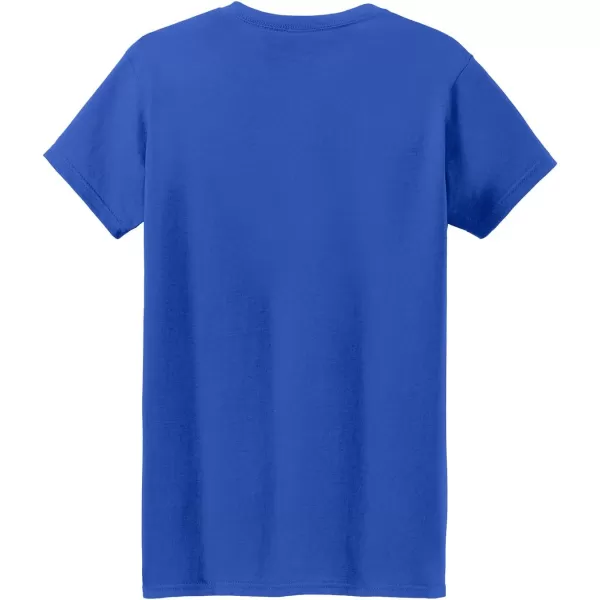 Gildan Womens Heavy Cotton TShirt Style G5000L 2PackRoyal