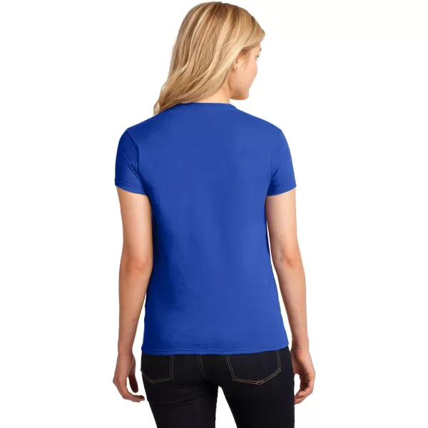 Gildan Womens Heavy Cotton TShirt Style G5000L 2PackRoyal