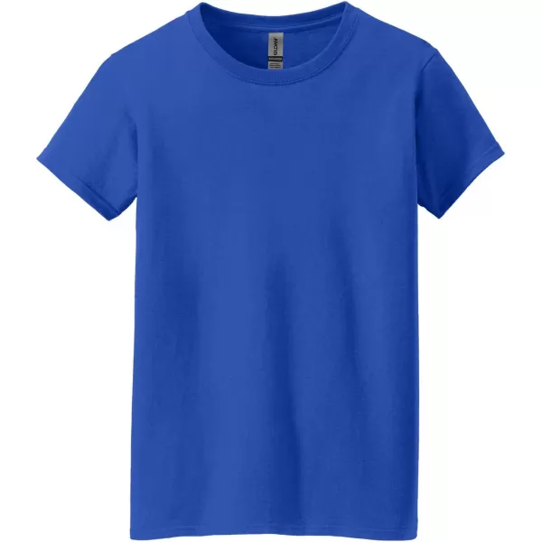 Gildan Womens Heavy Cotton TShirt Style G5000L 2PackRoyal