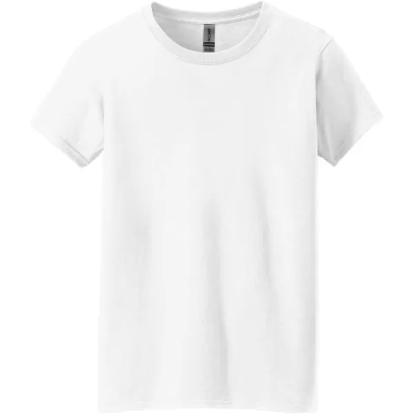 Gildan Womens Heavy Cotton TShirt Style G5000L 2PackWhite